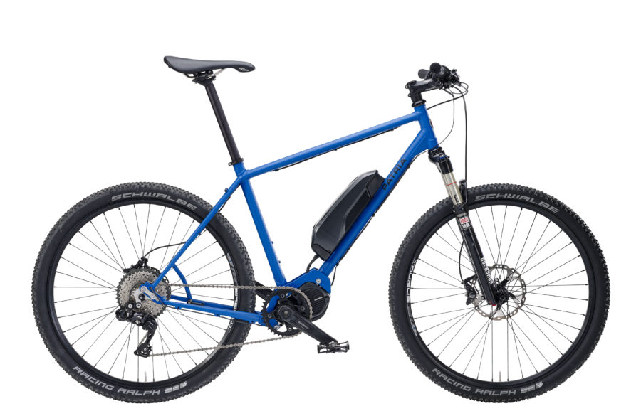 Graveller Hybrid, XT Di2 11-Gang, Sonderausstattung: Rahmenfarbe RAL 5010 Enzianblau matt, Tubus Cargo, SKS Schutzbleche, Cyo T für STEPS